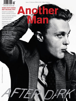 Michael Pitt - AnOther Man Magazine Cover - 2011