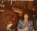 Paul and Eric ~Manhattan, New York...March 3, 1984 (Sam Goody)  - kiss photo