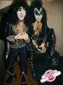 Paul and Gene ~Tokyo, Japan...March 24-April 2, 1978 (Alive II Tour) - kiss photo