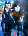 Paul and Peter ~Hollywood, California…February 24, 1976 (Grauman’s Chinese Theater)  - kiss photo