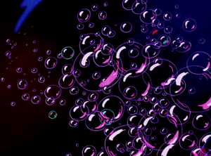 Purplish bubbles 