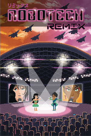  Robotech "Remix" series Volume-06 Coverart - "C" sa pamamagitan ng Nathan Skreslet