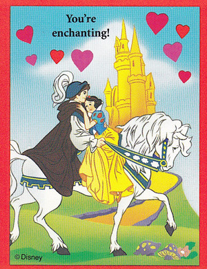  Snow White - Valentine's dia Cards - Snow White and The Prince