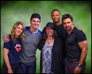  Stephen and Emily // Walker Stalker Con, March 16th, 2014.