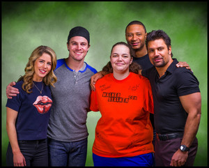  Stephen and Emily // Walker Stalker Con, March 16th, 2014.