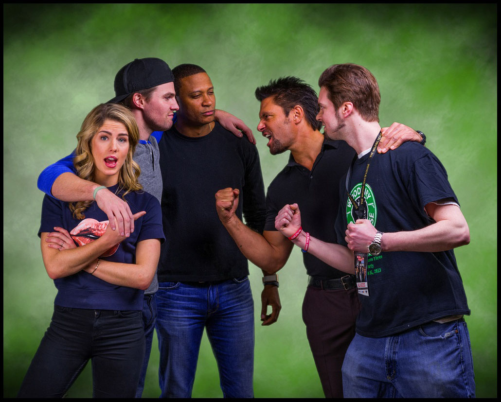 Stephen and Emily // Walker Stalker Con, March 16th, 2014. -
