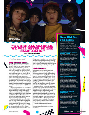Stranger Things in SciFiNow Magazine - 2017 [8]