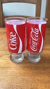 Vintage Coca Cola Drinking Glasses
