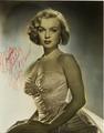 Autographed Photo Of Marilyn Monroe - marilyn-monroe photo