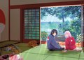 anime - uchiha family wallpaper