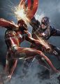 *Captain America v/s Iron Man* - iron-man photo