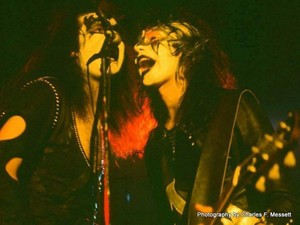 Ace and Gene ~Chicago, Illinois...April 19, 1974 (KISS Tour - Aragon Ballroom)