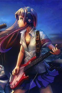 Anime girl listening to music - Kuro Hyou Photo (43369621) - Fanpop