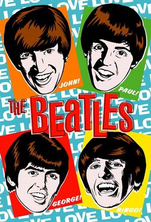  Beatles Illustration Art 🎨
