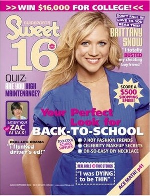  Brittany Snow - Sweet 16 Cover - 2006