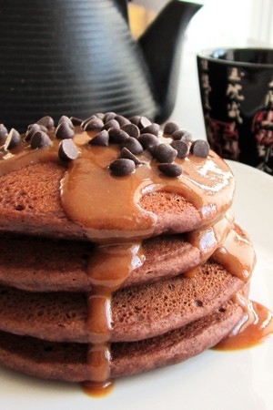  চকোলেট Pancakes!