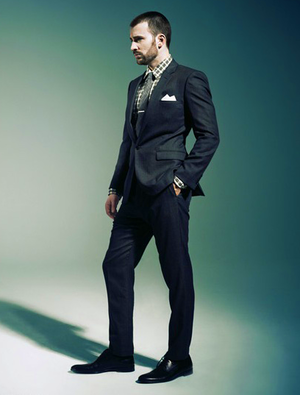  Chris Evans por Michael Muller for Prestige (2012)
