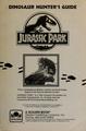 Dinosaur Hunter’s Guide Book - jurassic-park photo