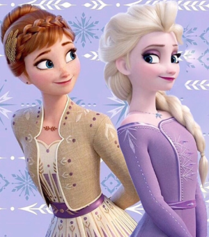  Elsa and Anna <3