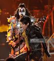 Gene ~American Idol w/Adam Lambert...May 20, 2009 (8th season)  - kiss photo
