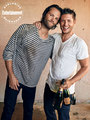 Jared and Jensen -EW exclusive portraits of the Supernatural cast - supernatural photo