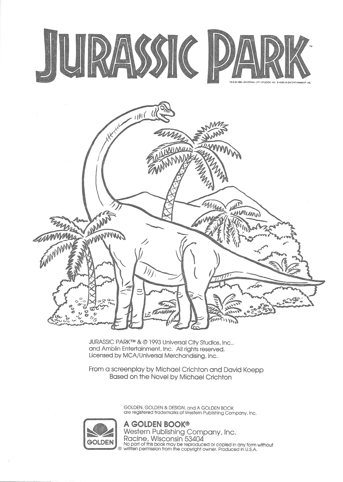 Jurassic Park World Coloring Page Google Search Visual Pinterest My