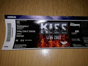  Kiss ~Dortmund, Germany...May 12, 2017 (KISS World Tour)