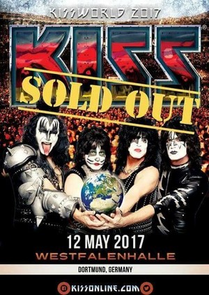  KISS ~Dortmund, Germany...May 12, 2017 (KISS World Tour)