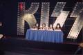 KISS ~press conference board the U.S.S. Intrepid...April 16, 1996 (anchored in NYC)  - kiss photo