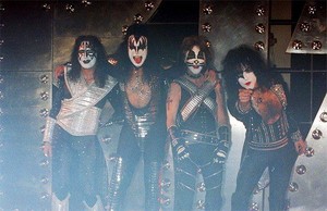 Kiss ~press conference on board the U.S.S. Intrepid...April 16, 1996 (anchored in NYC)