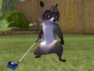 Over the Hedge Video Game RJ
