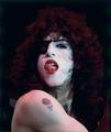 Paul ~Detroit, Michigan...May 14-15, 1975 (Alive! photo shoot) Fin Costello - kiss photo