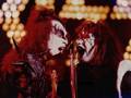 Paul and Ace ~Long Beach, California...May 31, 1975 (Dressed to Kill Tour)  - kiss photo