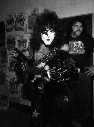  Paul and Big John Harte ~London, Ontario, Canada...April 24, 1976 (Destroyer/Spirit of 76 Tour)