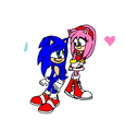 Sonic and Amy first time in Movie (Live Action) - sonic-the-hedgehog fan art