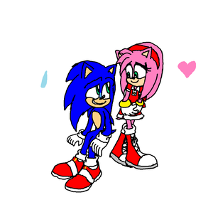  Sonic and Amy first time in Movie (Live Action)