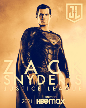  Супермен -Zack Snyder's Justice League Poster -HBO Max 2021