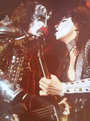 Vinnie and Gene~São Paulo, Brazil...June 25, 1983 (Creatures of the Night Tour) 