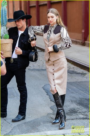  gigi hadid goes country for western inspired चित्र shoot in nyc 03
