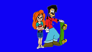 (A Goofy Movie) Max and Roxanne