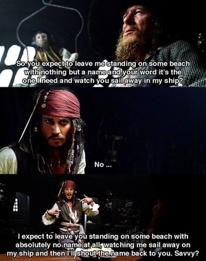  *Barbossa / Sparrow: Pirates of the Caribbean *