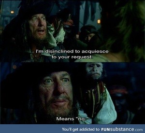 *Hector Barbossa / Jack : Pirates of the Caribbean*