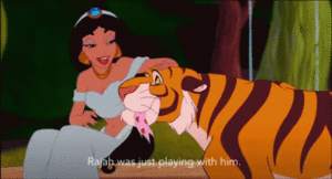  Walt Disney Gifs - Princess hasmin & Rajah