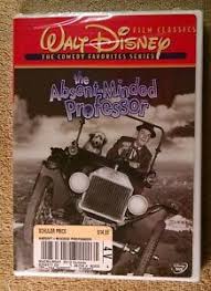  1961 Disney Film, The Absent-Minded Professor, On DVD