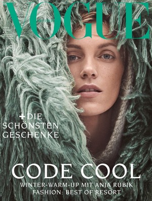  Anja Rubik for Vogue Germany [December 2018]