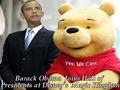 Barack Obama And Winnie The Pooh - disney photo