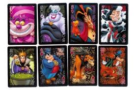  Disney Villains Playing Cards