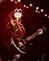 Gene ~Winnipeg, Canada...July 21, 1977 (Love Gun / Can-AM Tour)  - kiss photo
