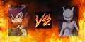 Impmon vs. Mewtwo - anime photo