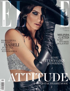 Isabeli Fontana for Elle Serbia [November 2018]